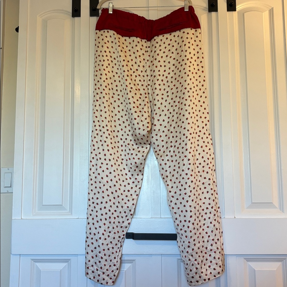 Satin satin strawberry pant Zara nwt - Picture 7 of 8